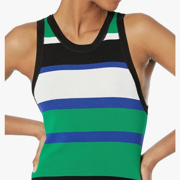 The Drop Women's Gabriela High Neck Cut-in A-line Side-Slit Maxi Sweater Dress M - Picture 2 of 8